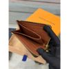 圖片 Louis Vuitton LV 經典 L型 女生 拉鍊短夾 棕色內裏