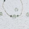 圖片 【手工客製銀飾】綠境微光|綠水晶|碧璽|隨形水晶 純銀項鍊|手鍊