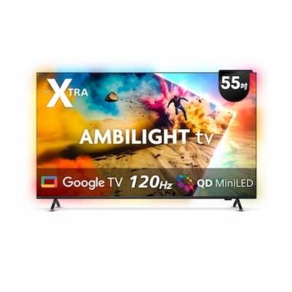 圖片 Philips 85型 4K QD Mini LED 120Hz Google TV 智慧顯示器(85PML9109)
