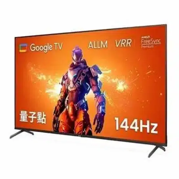 圖片 BenQ 65型 4K QLED量子點 144Hz GameZone Google TV 液晶顯示器(J65-760)