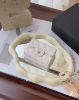 圖片 【CHANEL】經典CF荔枝迷你三折短夾 白色