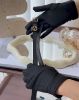 圖片 【GUCCI 】GG扣環細款皮帶 寬1.5CM 黑色
