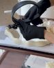 圖片 【GUCCI 】GG扣環細款皮帶 寬1.5CM 黑色