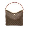 圖片 Louis Vuitton Lineup 字花帆布Hobo肩背包(M27335-咖)