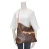 圖片 Louis Vuitton Lineup 字花帆布Hobo肩背包(M27335-咖)