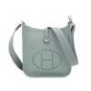 圖片 Hermes 展示品 Mini Evelyne TC牛皮銀釦斜背包(P0木偶灰)