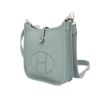 圖片 Hermes 展示品 Mini Evelyne TC牛皮銀釦斜背包(P0木偶灰)
