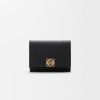 圖片 Loewe Anagram trifold wallet in pebble grained calfskin 三折短夾