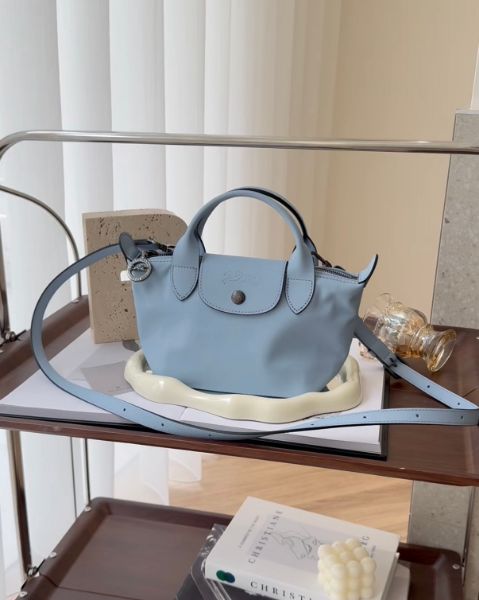 圖片 【LONGCHAMP】LE PLIAGE XTRA 手提包 XS 藍色