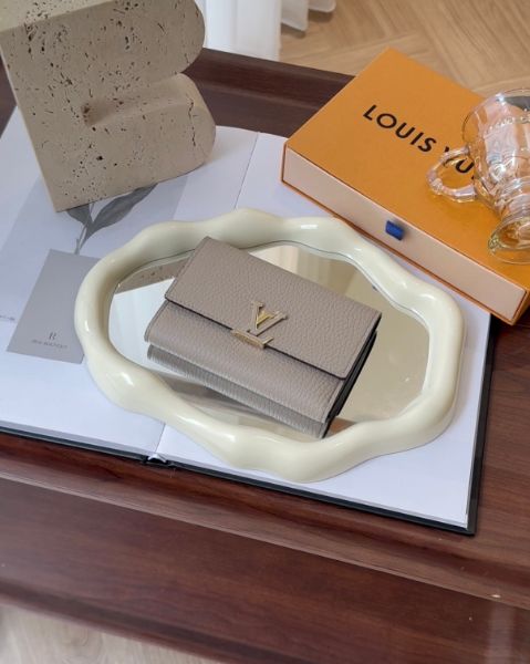 圖片 【LV】｜CAPUCINES 中夾 灰色 M62159