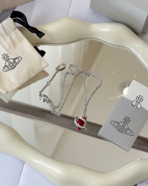 圖片 【VIVIENNE WESTWOOD】｜Fabianna Pendant Necklace銀色鏈