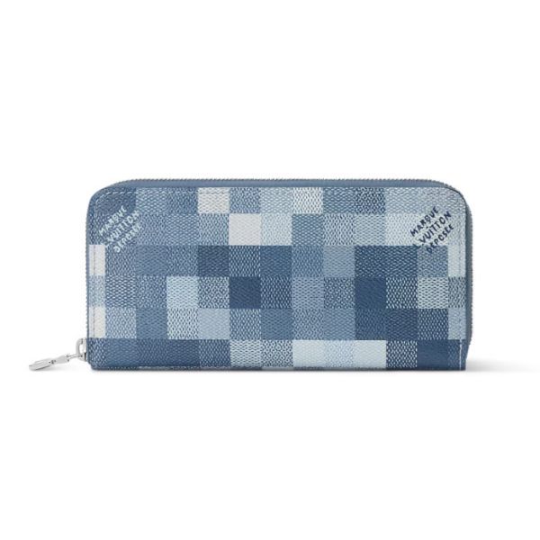 圖片 《在台現貨最低特價  最新》Louis Vuitton LV Indigo 藍色 拉鍊長夾