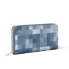 圖片 《在台現貨最低特價  最新》Louis Vuitton LV Indigo 藍色 拉鍊長夾