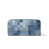 圖片 《在台現貨最低特價  最新》Louis Vuitton LV Indigo 藍色 拉鍊長夾