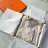 圖片 Hermes 真絲羊毛拼接上衣