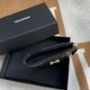 圖片 Chanel 黑鑽珍珠羊皮L拉零錢卡包