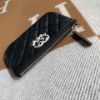 圖片 Chanel 黑白編織19壓克力一字拉錢包