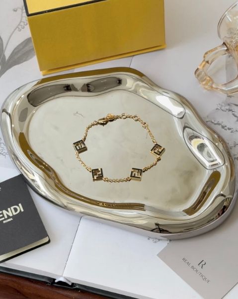 圖片 【FENDI】FOREVER 手鍊 黑金