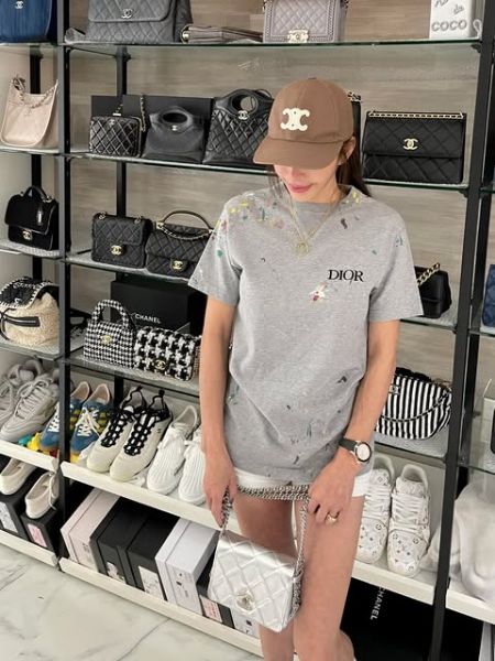 圖片 Celine 經典凱旋門咖色棒球帽 L碼 