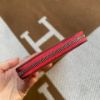 圖片 Hermes 橘紅絲巾長夾