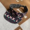 圖片 Chanel 毛呢針織雙面字母遮陽帽