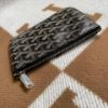 圖片 Goyard 黑色一字拉零錢包