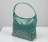圖片 《我最便宜!全新正品》GOYARD 高雅德經典HOBO BAG系列印花防水帆布單肩購物包(綠色)