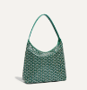 圖片 《我最便宜!全新正品》GOYARD 高雅德經典HOBO BAG系列印花防水帆布單肩購物包(綠色)