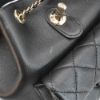 圖片 Chanel 展示品 Duma 菱格羊皮淡金釦後背包(AS2908-黑)