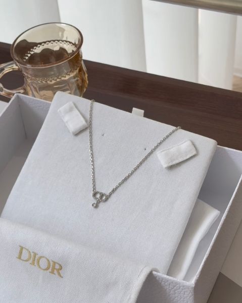 圖片 【DIOR】CD SIGNATURE 項鍊銀色