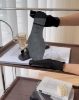 圖片 【HERMES】經典 ORAN H拖鞋 全黑