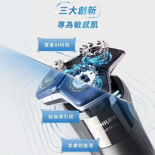 圖片 PHILIPS 飛利浦智能電鬍刀 S7887/58