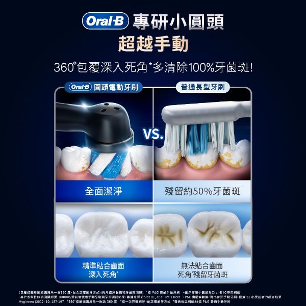 圖片 Oral-B 歐樂B德製微震Ai追蹤牙刷 (電動牙刷)