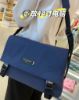 圖片 【現貨】Longchamp 再生帆布尼龍翻蓋郵差包-深藍