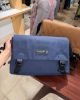圖片 【現貨】Longchamp 再生帆布尼龍翻蓋郵差包-深藍