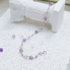 圖片 【手工客製銀飾】星光紫韻 I紫水晶 × 波利維亞紫水晶 純銀手鍊