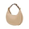 圖片 Fendi Graphy 復古金logo牛皮彎月二用包-小(8BR798-粉)
