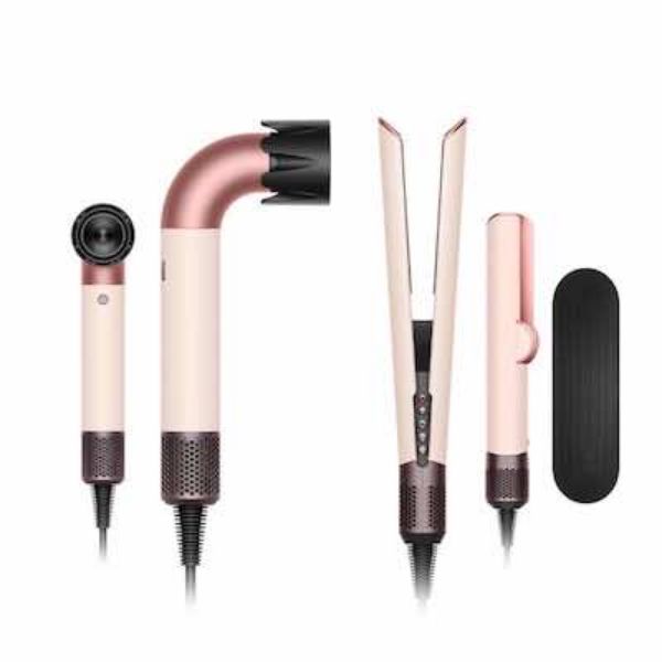 圖片 dyson 戴森 HD17 精準造型 輕量吹風機 + HT01 二合一吹風直髮器/離子夾