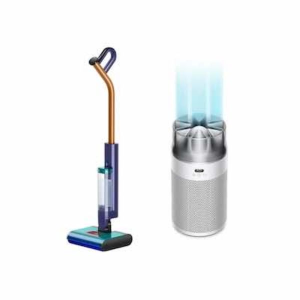 圖片 dyson 戴森 DW50 深層潔淨洗地機 + HJ10 HushJet 噴射氣流空氣清淨機