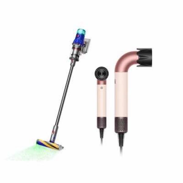 圖片 dyson 戴森  V12 SV46強勁輕量智慧無線吸塵器 + HD17 精準造型 輕量吹風機