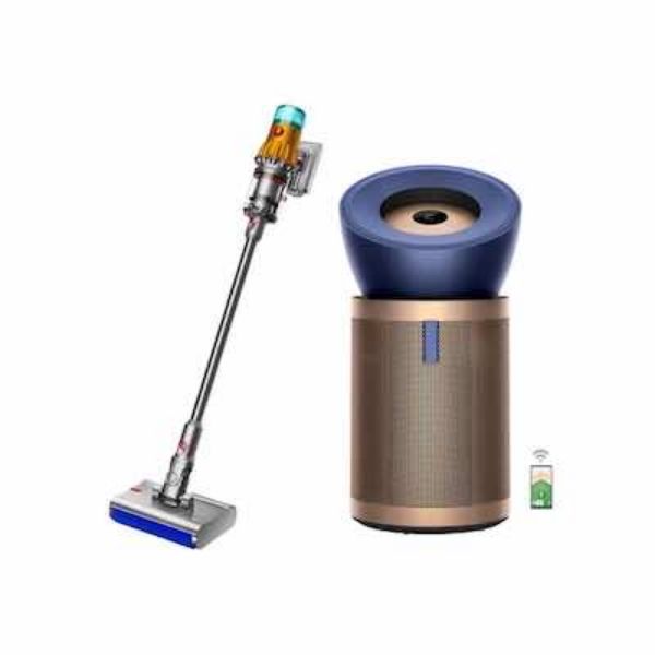 圖片 dyson 戴森  V12s 乾溼全能洗地吸塵器 + BP04 強效極靜甲醛偵測空氣清淨機
