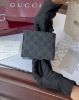 圖片 【GUCCI】雙G內八卡短夾 黑色