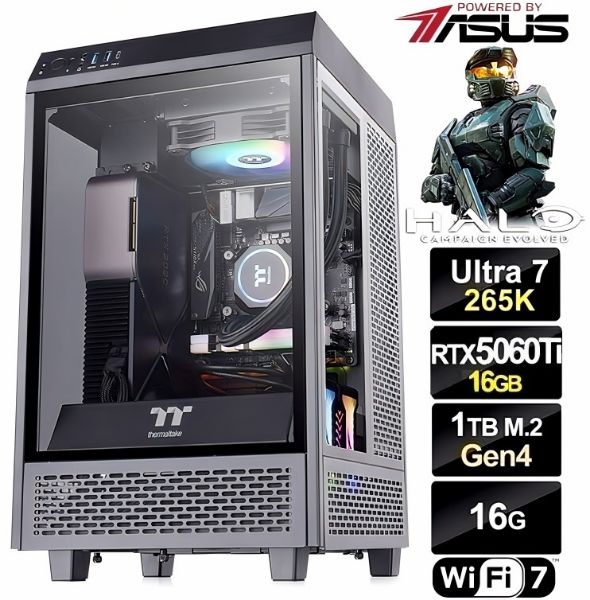 圖片 最後一戰】20核心 U7 265K 華碩 B860-I WIFI7 雙風扇 RTX5060TI 飆16G 電競 電腦 主機
