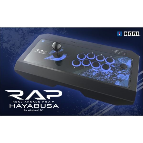 圖片 HORI PC Pro.V HAYABUSA 隼 格鬥搖桿 有線格鬥搖桿 HPC-064 新品現貨