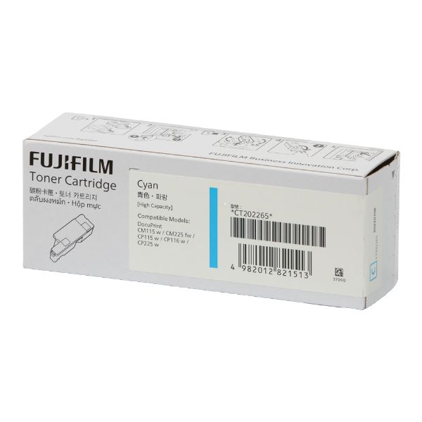 圖片 FUJIFILM 富士軟片 原廠藍色碳粉匣 CT202265 適用CP115w/CP116w/CP225w/CM115w/CM225fw