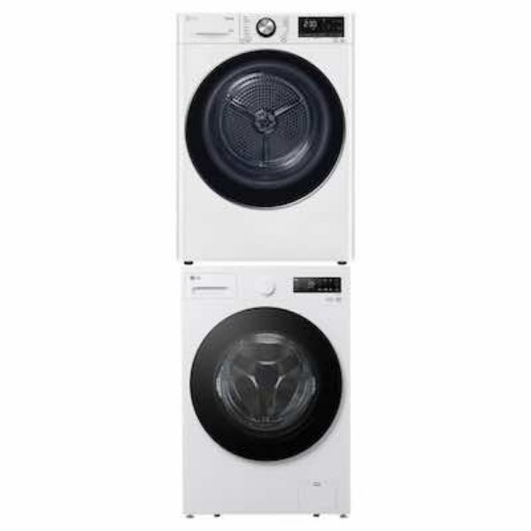 圖片 LG 樂金 15公斤 AIDD蒸洗脫滾筒洗衣機+10公斤免曬衣乾衣機 WD-S15NW+WR-100VW