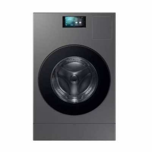 圖片 Samsung 三星 22公斤+15公斤 蒸洗脫烘 智慧熱泵滾筒洗衣機 WD22DB8995BZTW