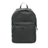 圖片 Prada 再生尼龍銀三角logo拉鍊雙肩後背包(2VZ034-黑)