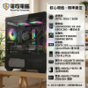圖片 【深邃黑曜 效能巔峰】INTEL Ultra 7 x RTX 5060 頂級光影電競主機（搭載專屬數顯水冷）
