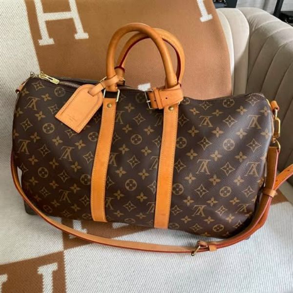 圖片 Lv keepall45老花旅行袋
